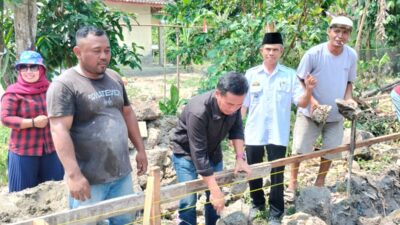 Dapat Bantuan Bedah Rumah, Warga Desa Bakti Rasa Sragi Bersyukur