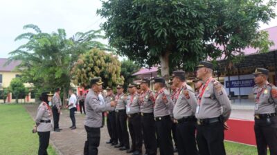 Gelar Apel Polisi RW, Kapolresta Deli Serdang : Polisi RW Siap Hadir Di tengah Tengah Masyarakat