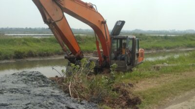 Balai Besar PU Mulai Kerjakan Normalisasi Sungai di Sragi Lampung Selatan