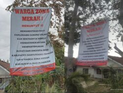 Stop Eksplorasi Gunung Salakan, Warga Zona Merah PT BSI Ajak Bupati Ipuk dan DPRD Banyuwangi Dialog Terbuka