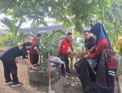 Peringati World Clean Up Day, Rutan Labuan Deli Bersihkan Lingkungan