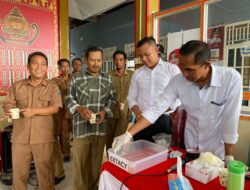 Kapolres Lampung Selatan Kukuhkan Kampung Tangguh Bebas Narkoba di Desa Pasuruan