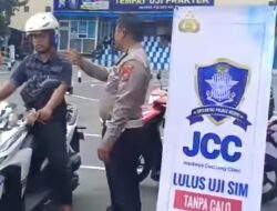 Lulus Uji SIM Tanpa Calo, Satlantas Polres Kediri Kembali Hadirkan Joyoboyo Coaching Clinic