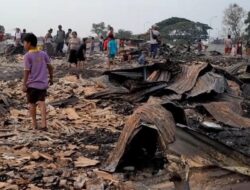 Ratusan Rumah Pengepul Rongsok di Kota Bekasi Ludes Terbakar