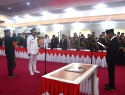 Resmi Dilantik, PJ. Bupati Morowali, Rahmansyah Ismail Ucapkan Sumpah Jabatannya