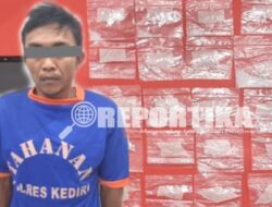 Bawa 6,27 gram Sabu, Pemuda di Puncu Kediri Diamankan Polisi