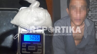 Kurir Sabu Asal Tanggamus Ditangkap Satresnarkoba Polresta Bandar Lampung