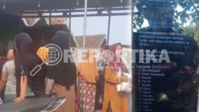 Warga Curhat, Pembagian Beras di Desa Tanjung Baru Cikarang Timur Dipungut Biaya