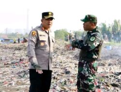 Kodim 0622/Sukabumi Kerahkan 1300 Personel Gabungan Bersihkan Pantai Cibutun Sukabumi