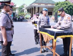 Polres Kediri Gelar Sertijab Penggantian Kasat Reskrim