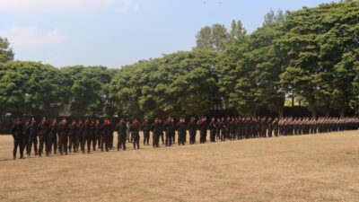 Polres Batu Terjunkan Ratusan Personel Amankan Rakernas PSHT