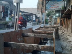 Proyek Mangkrak di Karang Baru Diduga Milik Anggota BPD