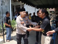 Takziah ke Rumah Duka, Kapolres Kediri Kota Berkomitmen Ungkap Kasus Pengeroyokan