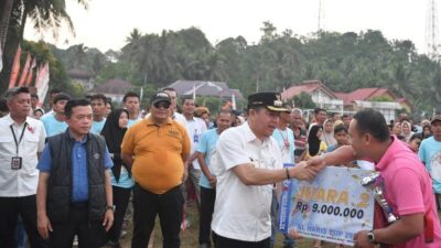 Al Haris CUP 2023, Kerabat FC Pulau Rengas Pukul Mundur Madel FC PT SAL Tabsel 1-0