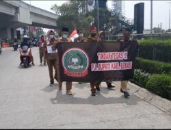 Mengadu Ke Ombudsman dan Presiden, FKGHPAI Kabupaten Bekasi Lakukan Long march