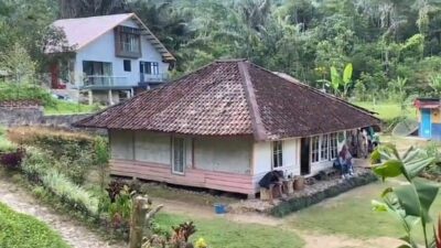 Pemandangan Indah Rumah Abah Jajang Cianjur, Hingga Curi Perhatian Wisatawan Asing