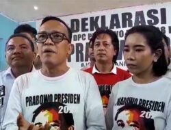 Dihadiri Immanuel Ebenezer, Prabowo Mania 08 Kota Bekasi Deklarasi Dukungan