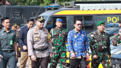 Polres Lampung Selatan dan Kodim 0421/LS, Siap Amankan Pemilu Serentak 2024