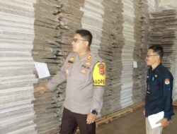 Kapolres Lamsel Pastikan Kesiapan Gudang Logistik Pemilu 2024