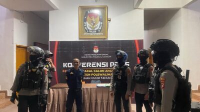 Jelang Pemilu 2024, Polres Polman Tingkatkan Patroli Rutin