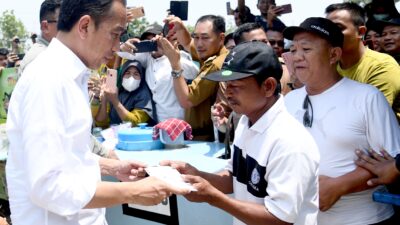 Danrem 043/Gatam Dampingi Pangdam II/Sriwijaya Amankan Serangkaian Kunjungan Kerja Presiden Joko Widodo Di Lampung