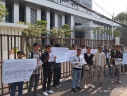 Gruduk Kajati Jabar Mahasiswa Soroti Lagi Dugaan Korupsi Polder Aren Jaya dan Grand Kota Bintang Bintara