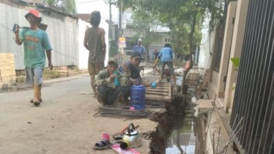 Proyek Siluman di Perumahan OPI PNS Jakabaring Diduga Hanya Daur Ulang