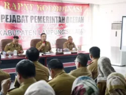 Sikapi Situasi Kondisi Terkini, Bupati Nanang Ermanto Gelar Rakor Pejabat