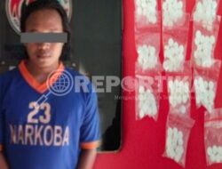 Polisi di Kediri Kembali Bekuk Pengedar Pil Dobel L