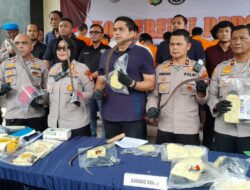 Polres Metro Bekasi Kabupaten Gelar 12 Kasus Dengan 28 Tersangka