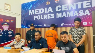 Polres Mamasa Gelar Press Release Pencabulan Anak Dibawah Umur