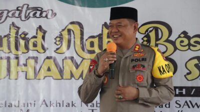 Kapolres Polman Hadiri Maulid Nabi Muhammad SAW di KUA Polewali