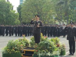 Polresta Bandar Lampung Gelar Upacara Peringatan Hari Pahlawan