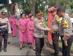 Persiapkan Pengamanan Pemilu, Kapolresta Deli Serdang Kunjungi Polsek Lubuk Pakam