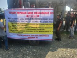 Dianggap Ingkari Kewajiban, Warga Ungkaiya Morowali Gelar Aksi Depan PT ADP