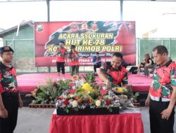 Polres Kediri Gelar Tasyakuran HUT Korp Brimob Polri ke-78