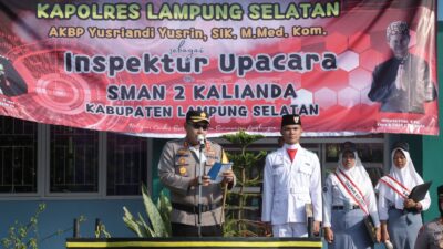 Menekan Aksi Kenakalan Remaja, Polisi Serentak Jadi Pembina Upacara di Sekolah