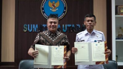 PTPN III (Persero) Tandatangani Perjanjian Kerjasama P4GN dengan BNN Provinsi Sumatera Utara