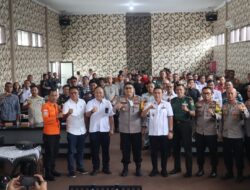 Sambut Tahun Baru 2024, Polres Lamsel Melaksanakan Rapat Kordinasi, Siap Amankan Ibadah Natal