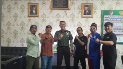 Silaturahim Wartawan Ke Kodim 0507 Kota Bekasi TNI Mendapat Instruksi Harus Netral