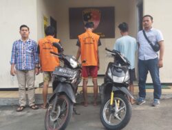 Jual Sepeda Motor Hasil Curian di Medsos, Tiga Pemuda di Lamsel Diringkus Polisi