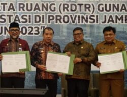 Pj Bupati Ikuti Rapat Akhir RTR Provinsi Jambi 2023