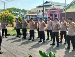 Polres Lamsel Terjunkan 131 Personil Amankan Kampanye Hari Pertama