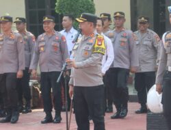 Humanis, Personil Polres Polman Aksi Unjuk Rasa LKPA RI