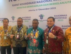 Ikuti Rakornas 2023, H.Mukti Dorong Investasi di Merangin Semakin Besar