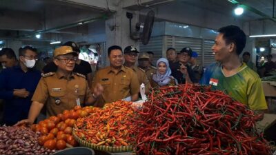 Jelang Nataru Stok Bahan Pangan di Pasar Tradisional Kota Bekasi Masih Batas Aman