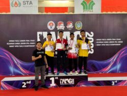 Atlet Wushu Asal Langkat Raih Medali Emas di Kejurnas Wushu 2023