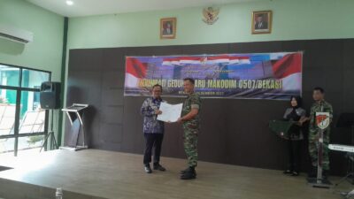 2,5 Tahun Mangkrak Akhirnya Selesai Gedung Baru Kodim 0507 Kota Bekasi