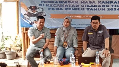 Ketua Panwaslu Cikarang Timur Himbau ASN Dan Aparatur Desa Bisa Jaga Netralitas Pemilu 2024