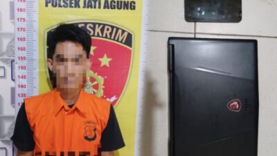 Ketahuan Curi HP dan Laptop, Seorang Sopir di Natar Lamsel Diringkus Polisi